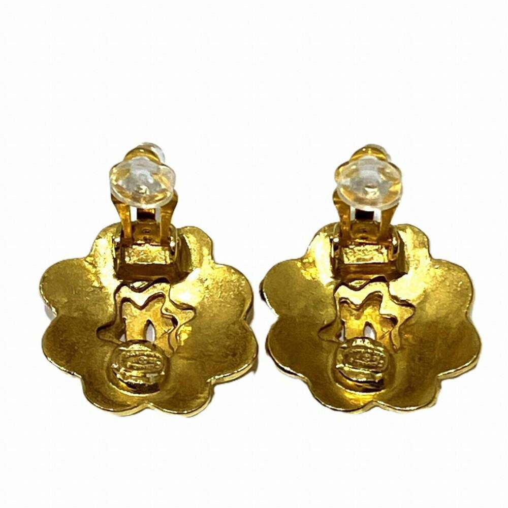 CHANEL Authentic Gold Earrings - Picture 3 of 9